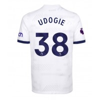 Stroje piłkarskie Tottenham Hotspur Destiny Udogie #38 Koszulka Podstawowej 2023-24 Krótki Rękaw